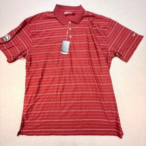 Nike Golf Dri-FIT Polo Shirt UV Protective Striped XXL, NWT, Preppy, Dress,Sport